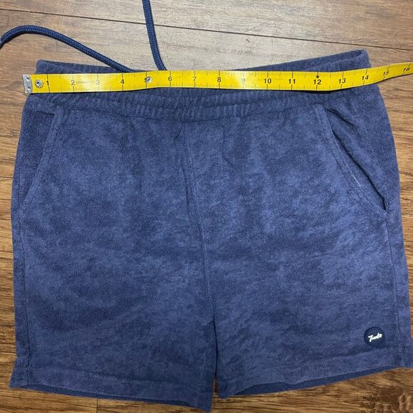 Franks Terry Shorts, Navy Size Small - Picture 4 of 5